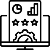 line icon for performs vector