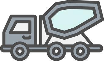 Concerte Truck Vector Icon