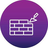 Brick Wall Vector Icon