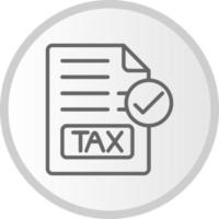 Tax Vector Icon