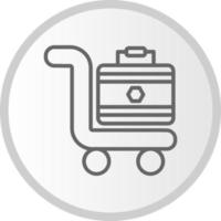 Baggage Vector Icon