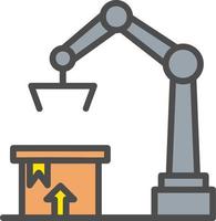 Robot Arm Vector Icon