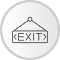 Exit Vector Icon