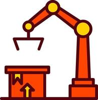 Robot Arm Vector Icon