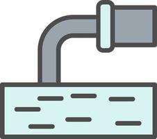 Waste Water Vector Icon