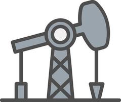 Oil Pump Vector Icon