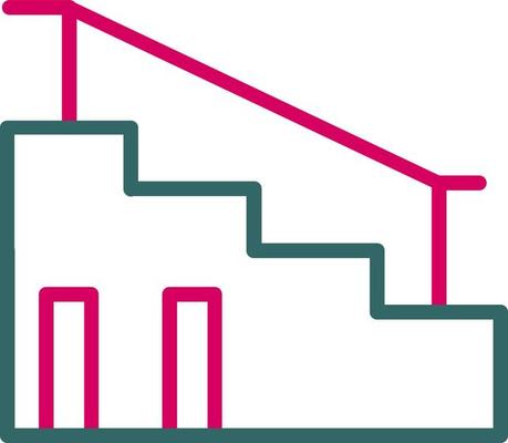 Stairs Vector Icon