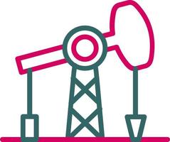 Oil Pump Vector Icon