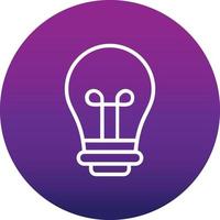 Light Bulb Vector Icon