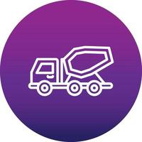 Concerte Truck Vector Icon