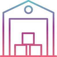 Warehouse Vector Icon