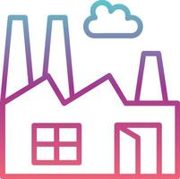 Factory Vector Icon