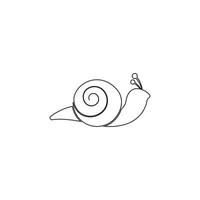 snail logo template vector