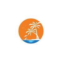 vector de logotipo de verano