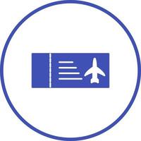 Plane Tickets Vector Icon