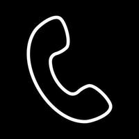 Beautiful Phone vector line icon