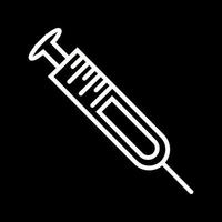 Beautiful Syringe vector line icon