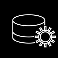 Beautiful Database management vector line icon