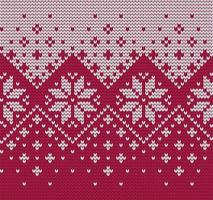 Knitted seamless pattern background vector illustration