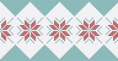 Knitted seamless pattern background vector illustration