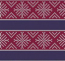 Knitted seamless pattern background vector illustration