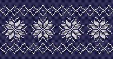 Knitted seamless pattern background vector illustration