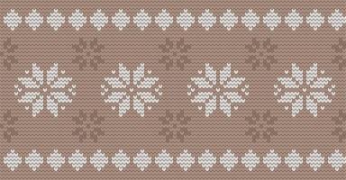 Knitted seamless pattern background vector illustration