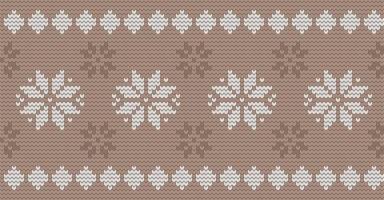 Knitted seamless pattern background vector illustration