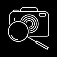 Beautiful Search image vector line icon