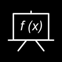 Beautiful Formula vector line icon