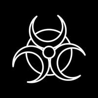 Beautiful Bio Hazard vector line icon