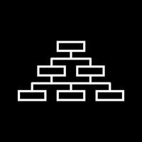 Beautiful Business structure vector line icon