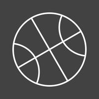 Beautiful Ball Line Vector Icon