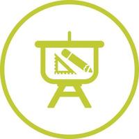 Designing Presentation Vector Icon