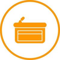 icono de vector de caja de lápiz