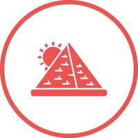 Pyramid Vector Icon