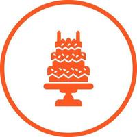 Birthday Cake Vector Icon