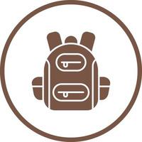 Backpack Vector Icon