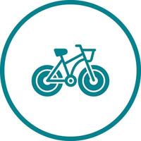 icono de vector de bicicleta