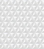 White 3d background. Pyramid seamless pattern vector