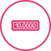Lottery Vector Icon