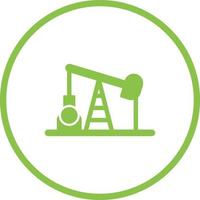 Oil Pump Vector Icon