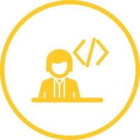 Programmer Vector Icon