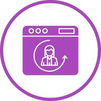 Return Visitor Vector Icon