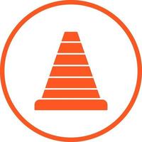 Traffic Cone Vector Icon