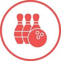 Bowling Vector Icon