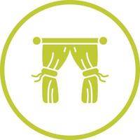 Curtains Vector Icon