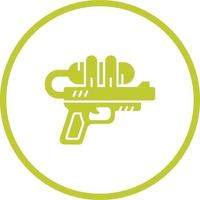 icono de vector de pistola de agua