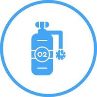 Oxygen Tank Vector Icon