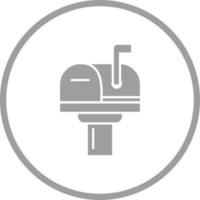 Mail Box Vector Icon